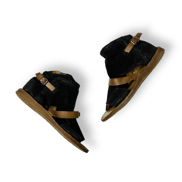Free People x Miz Mooz Tulum Leather Boot Sandals - Picture 1 of 10